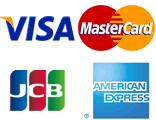 VISA,MasterCard,JCB,American Express